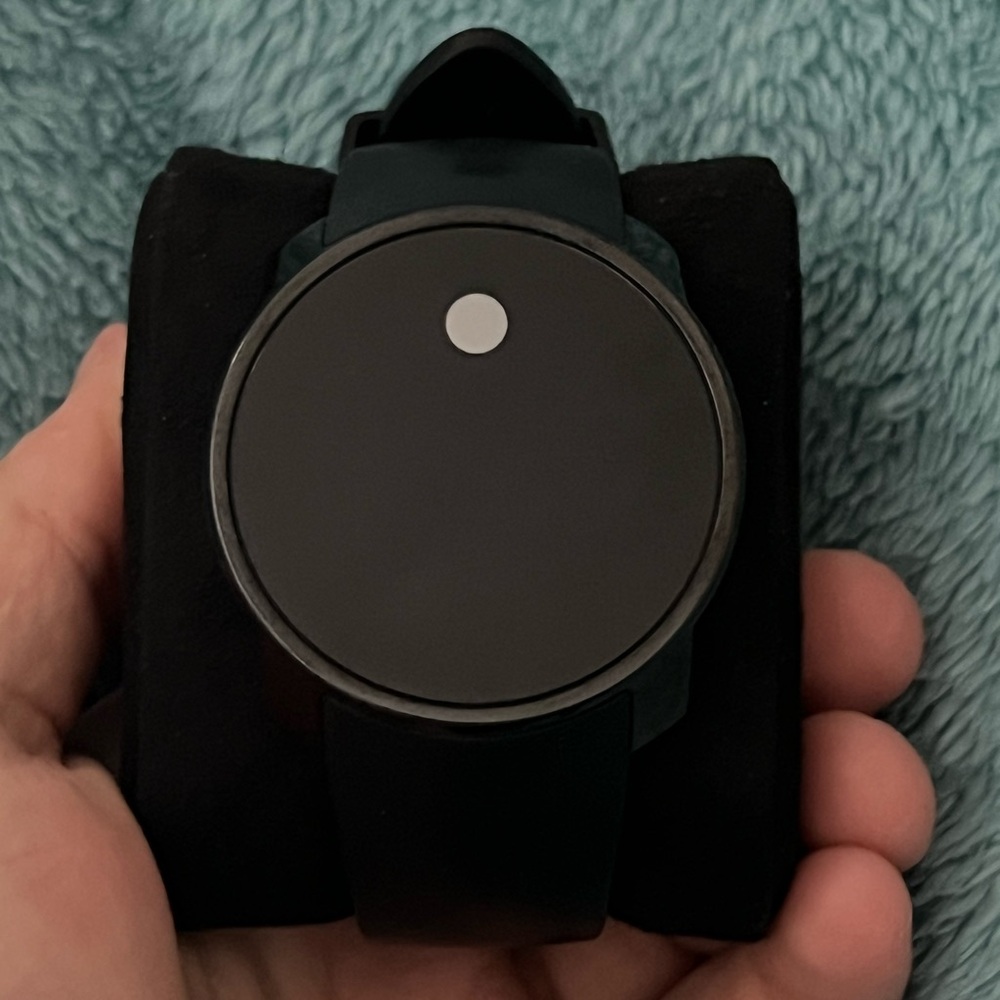 Movado Bold Black Digital Watch